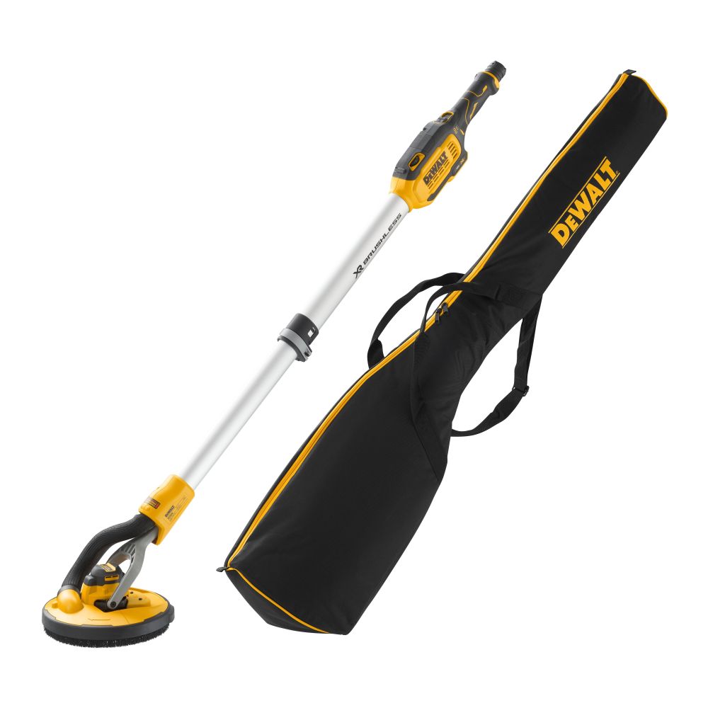 Аккумуляторная шлифовальная машина для стен DEWALT, 18 В, 225 мм, 1200 об/мин, без АКБ и ЗУ, в сумке, DCE800NB