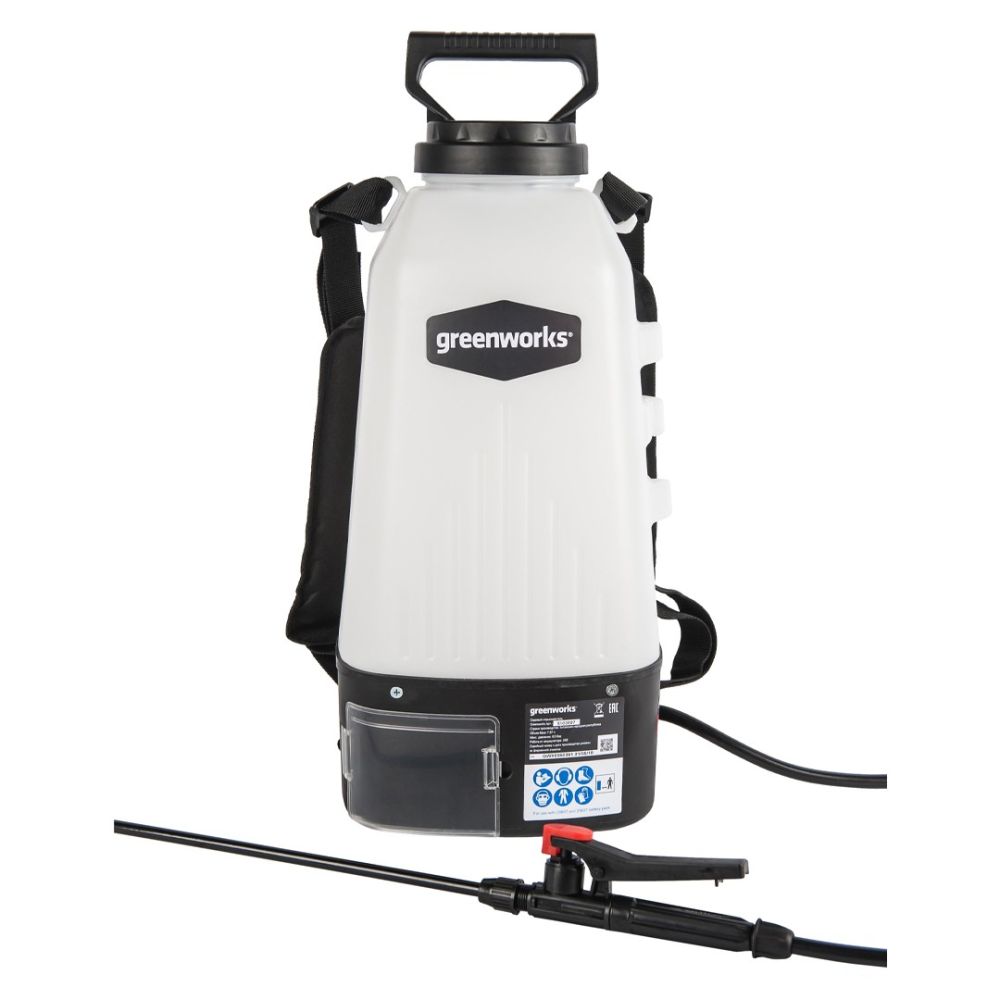 Опрыскиватель аккумуляторный Greenworks, 24V, с 1хАКБ 4 Ач и ЗУ, 5103507UB