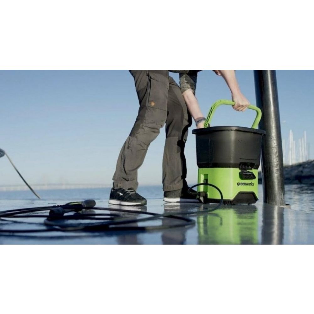 Мойка высокого давления аккумуляторная Greenworks, 40V, без АКБ и ЗУ, 5104507