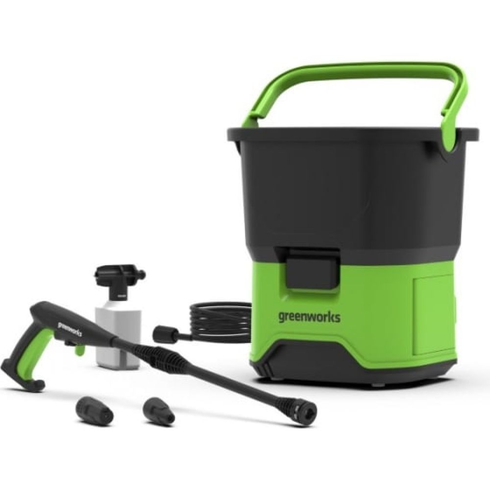 Мойка высокого давления аккумуляторная Greenworks, 40V, без АКБ и ЗУ, 5104507