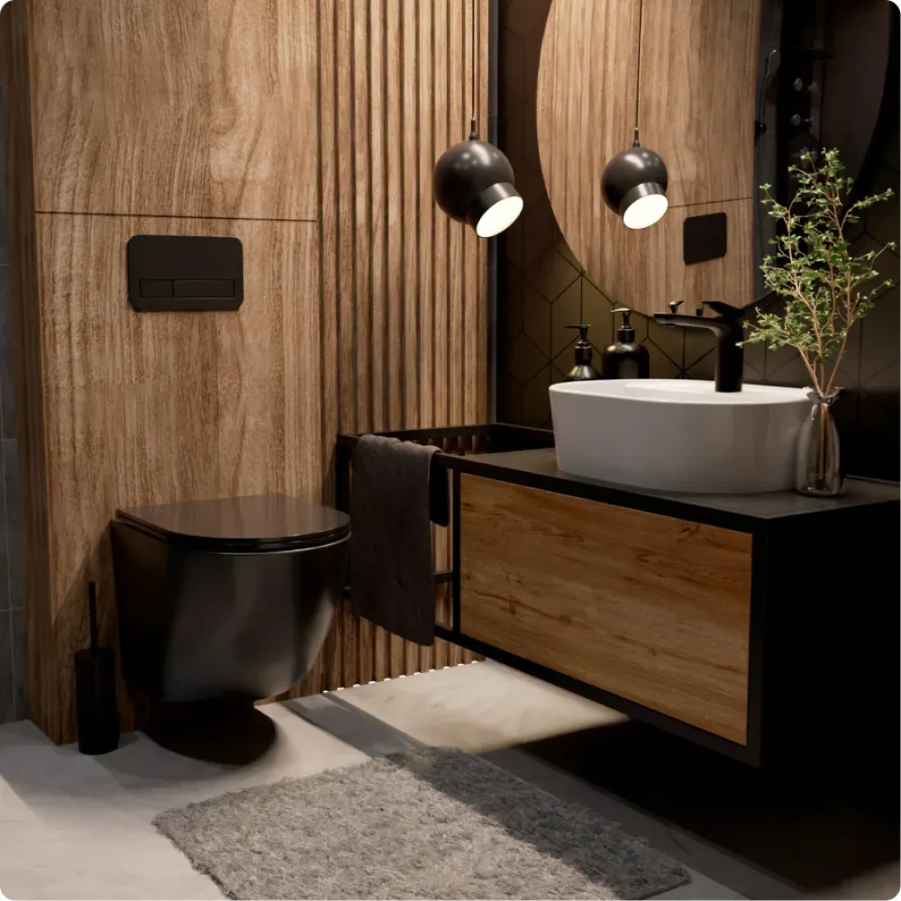 Комплект инсталляции GROHE Rapid SL 38772SH0 с унитазом AQUAme AQM2002MB и сиденьем с микролифтом (NW0284)