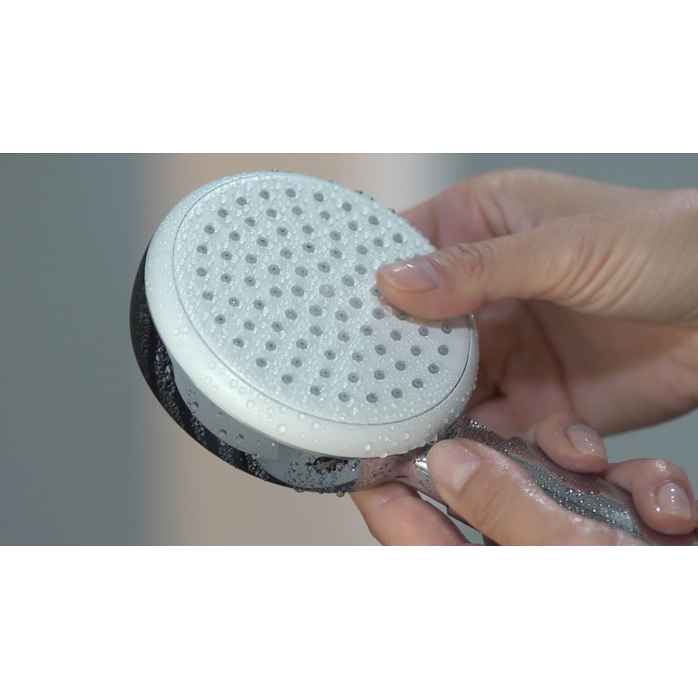 Ручной душ hansgrohe Crometta 100 1jet 26825400, белый/хром