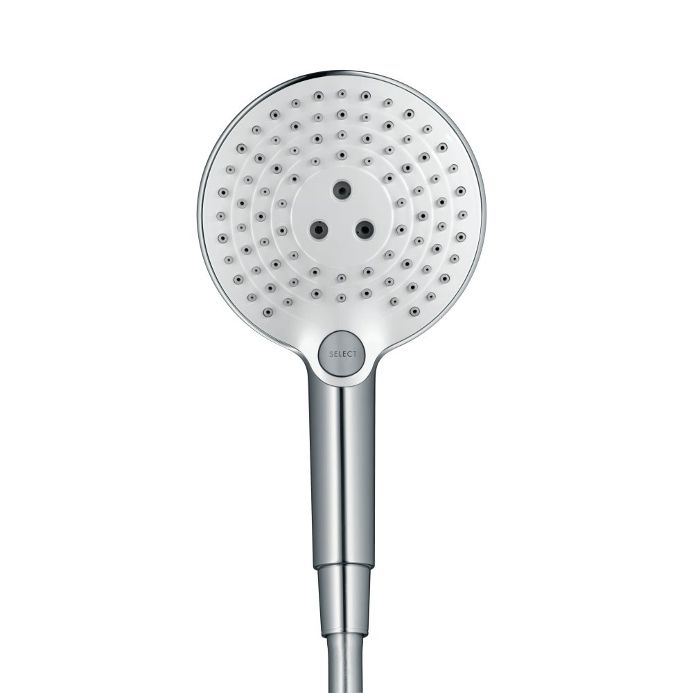 Ручной душ hansgrohe Raindance Select S 120 3jet 26530400, белый/хром