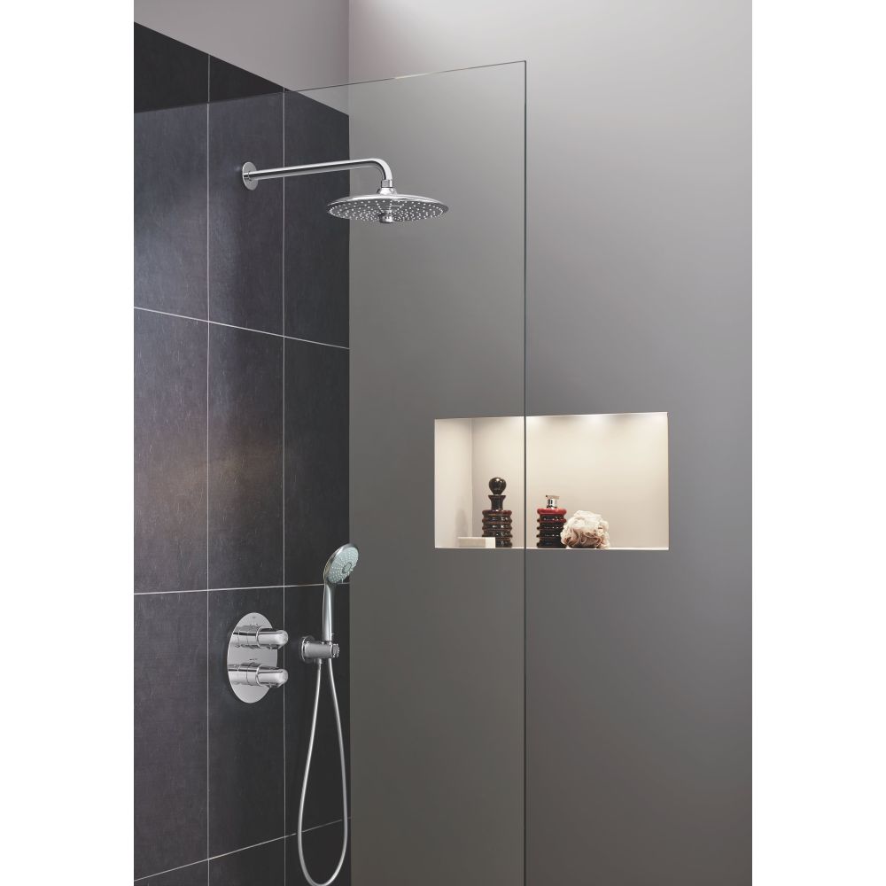 Верхний душ GROHE Euphoria 260 SmartControl, 12,5 л/мин, 3 режима, 380 мм, хром (26458000)