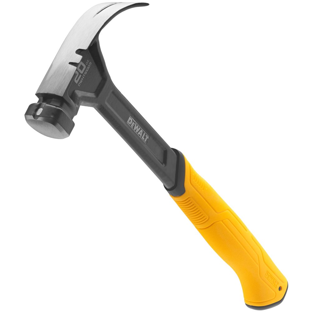 Молоток с закруглённым гвоздодёром DEWALT 567 г (DWHT51009-0)