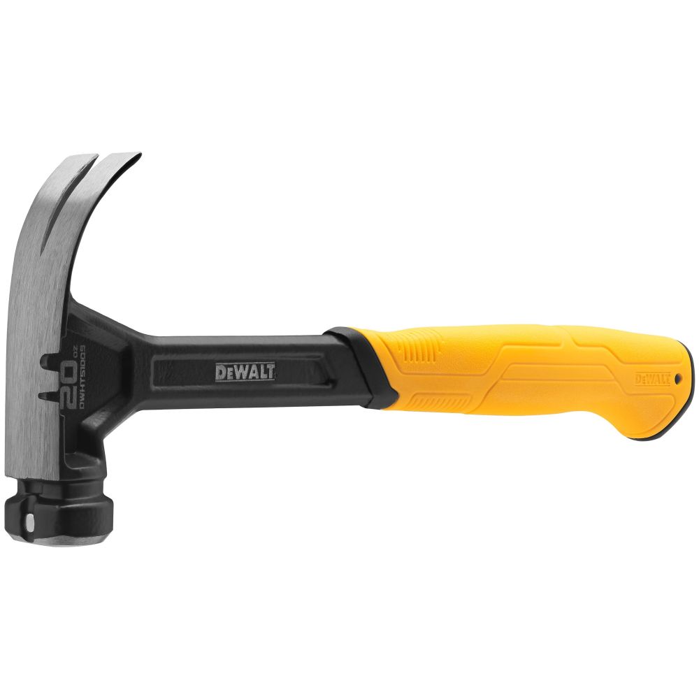 Молоток с закруглённым гвоздодёром DEWALT 567 г (DWHT51009-0)
