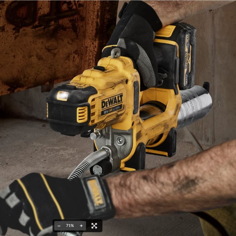 Аккумуляторный смазочный пистолет DEWALT DCGG581N, 18 В, 690 бар, без АКБ и ЗУ