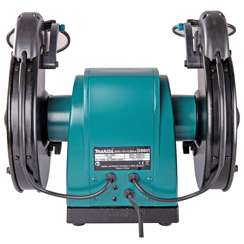 Заточная машина Makita GB801, 550 Вт, 205 мм, 3580 об/мин