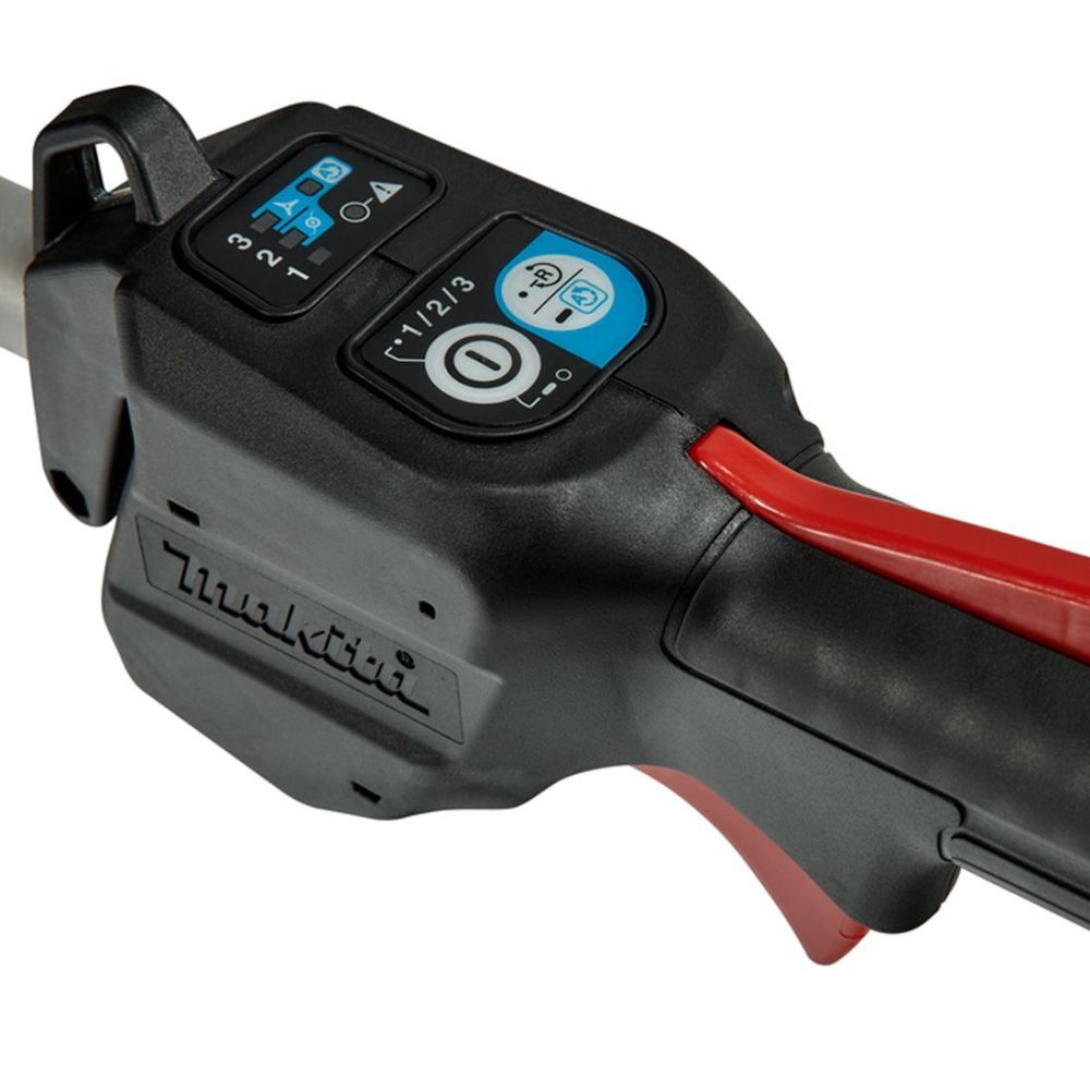 Набор Makita: аккумуляторный триммер UR003GZ, 40 В, 6500 об/мин + аккумулятор BL4040, 40 В, 4 Ач + быстрое зарядное устройство DC40RA, PT960