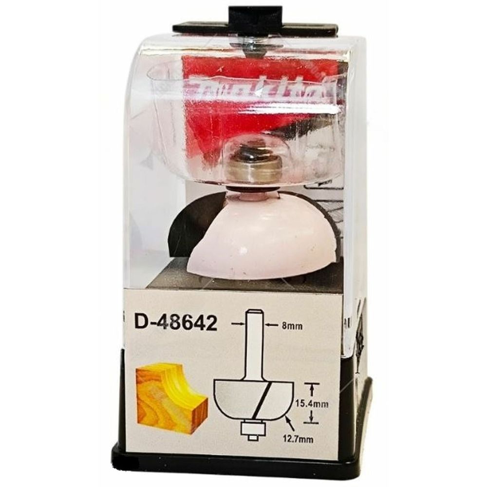 Фреза Makita кромочная "Standard", 38.1х15.4х58 мм, (D-48642)