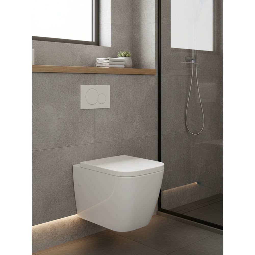 Унитаз подвесной GROHE Clova Ceramic Square, альпин-белый (39908000)