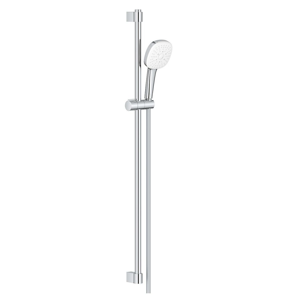 Душевой гарнитур GROHE Tempesta Cube 110, 3 режима струи, душевая штанга 900 мм, 7,4 л/мин, хром (26909003)