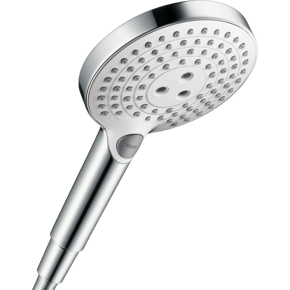 Ручной душ hansgrohe Raindance Select S 120 3jet 26530400, белый/хром