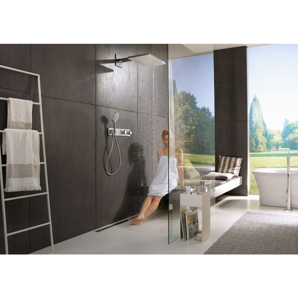 Ручной душ hansgrohe Raindance Select S 120 3jet 26530400, белый/хром