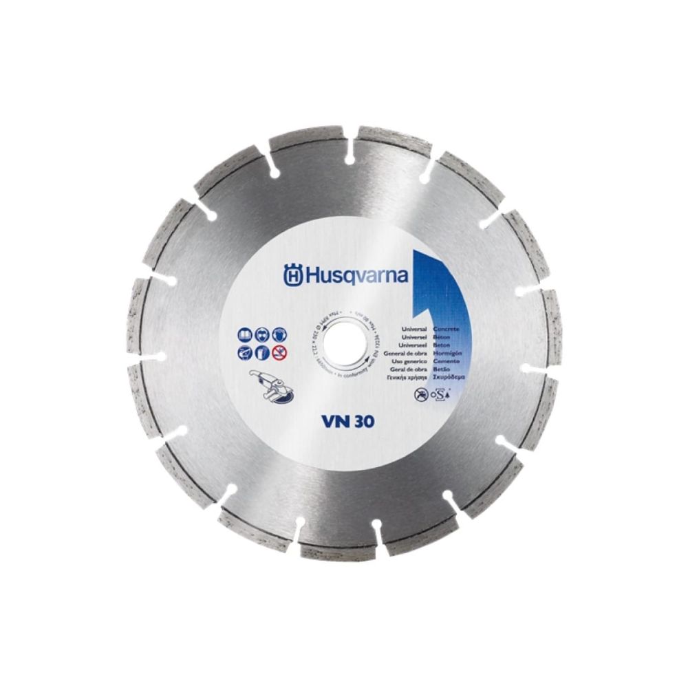 Диск алмазный Husqvarna VN30 125-22.2 40.0x2.0x7.5, 5430673-19