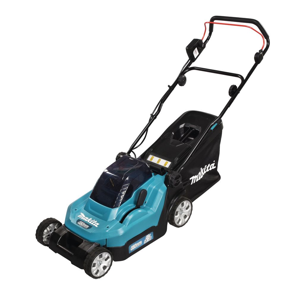 Аккумуляторная газонокосилка Makita DLM382Z, 18 В, 3700 об/мин, 40 л, без АКБ и ЗУ (УЦЕНЕННЫЙ ТОВАР) (DLM382Z/BU)
