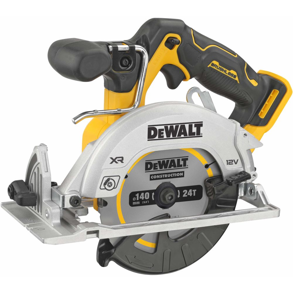 Аккумуляторная дисковая пила DEWALT DCS512L1, 12 В, 140 мм, 3600 об/мин, с АКБ 5 Ач и ЗУ (DCS512L1N-XJ)