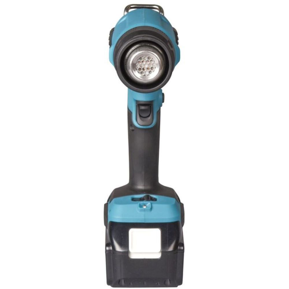 Аккумуляторный тепловой пистолет (фен) Makita LXT 18В, 1 режим, 550°, с АКБ 5 Ач и ЗУ, в кейсе MakPac, DHG180RT1J