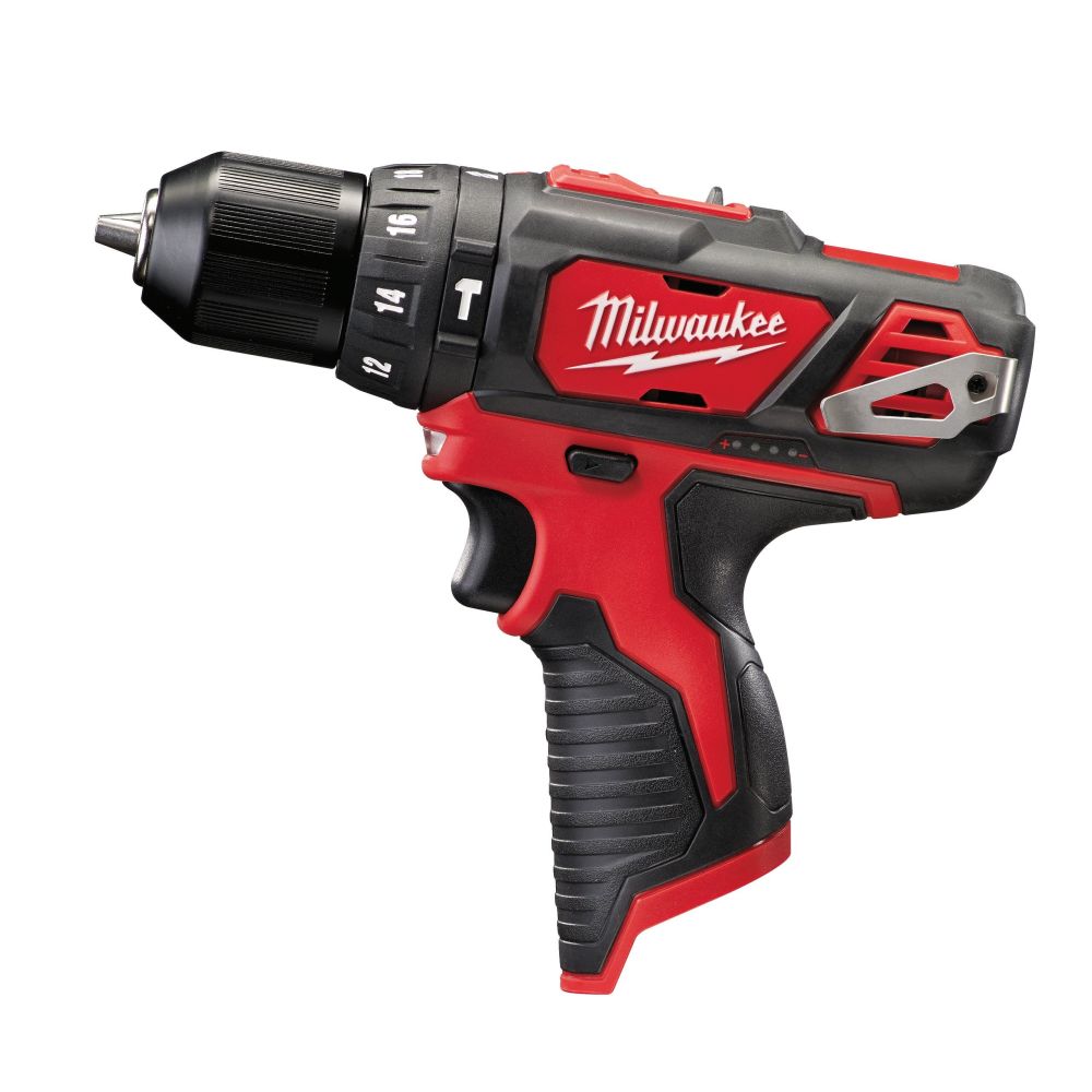 Набор: аккумуляторные дрель-шуруповерт и гайковерт Milwaukee M12 BPP2B-421C 4933443497, с 2 АКБ 4 и 2 Ач и ЗУ, в кейсе