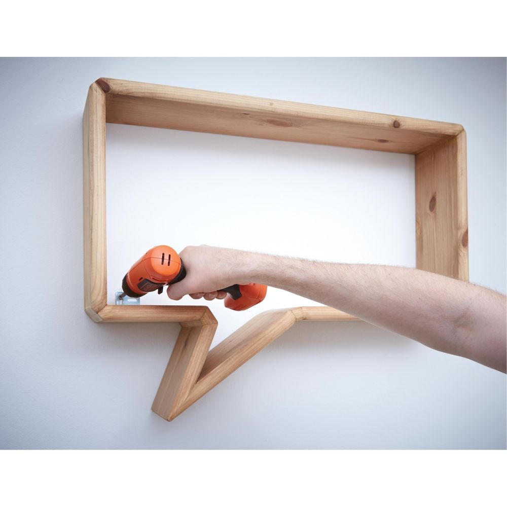 Ультра-компактная аккумуляторная дрель-шуруповерт BLACK+DECKER BDCD8, 400 об/мин, 8/12 Нм