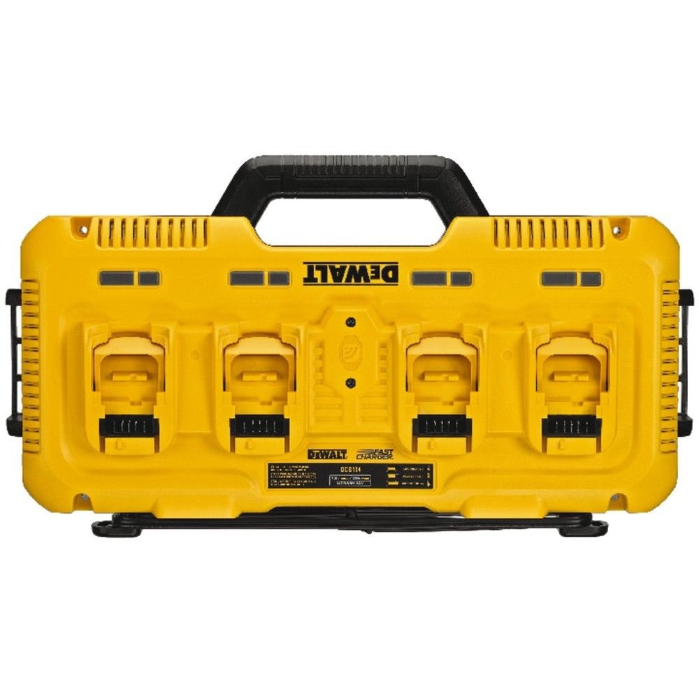 Зарядное устройство DEWALT DCB104, 12/14.4/18/54 В, 4х8 А (DCB104-QW)