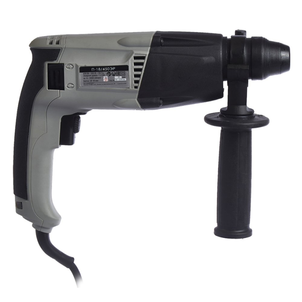 Перфоратор ИНТЕРСКОЛ П-18/450 ЭР, 450 Вт, 1.2 Дж, 7500 уд/мин (66.0.3.00)