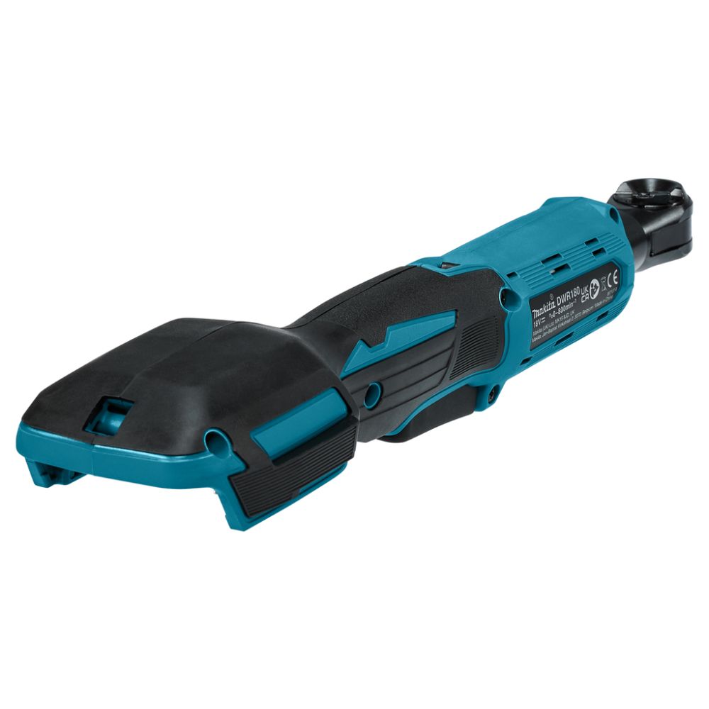 Аккумуляторная угловая трещотка Makita DWR180Z, 18 В, 47.5 Нм, 800 об/мин, без АКБ и ЗУ