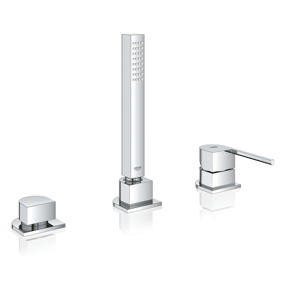 Смеситель для ванны GROHE Plus на 3 отверстия, хром (23845003)