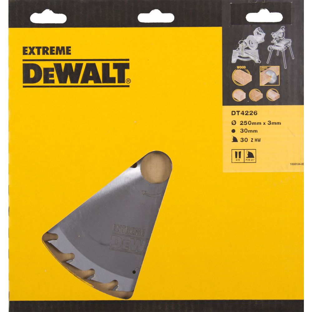 Пильный диск DEWALT EXTREME WORKSHOP DT4226, 250/30 мм.
