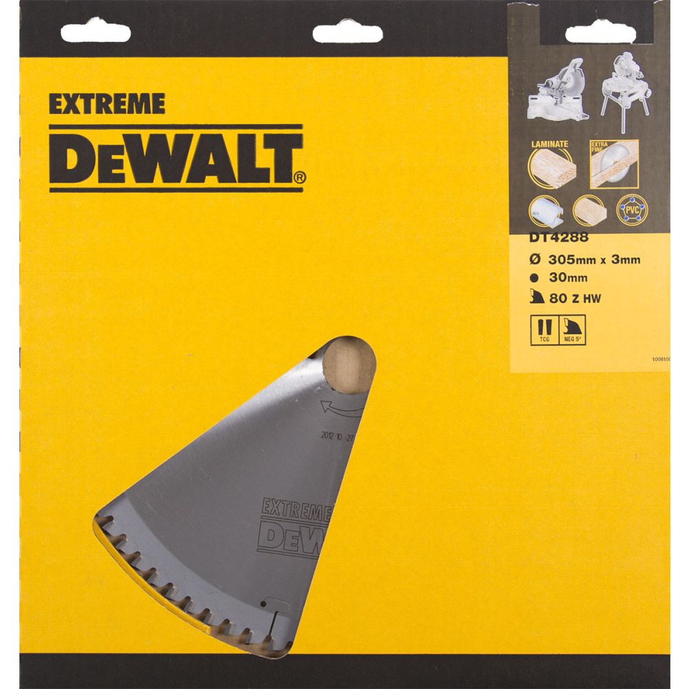 Пильный диск DEWALT EXTREME WORKSHOP DT4288, 305/30 мм.