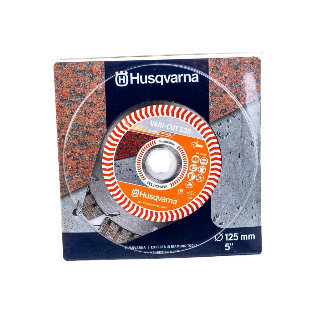 Диск алмазный Husqvarna VARI-CUT S35 125 10 22.2, 5798073-40