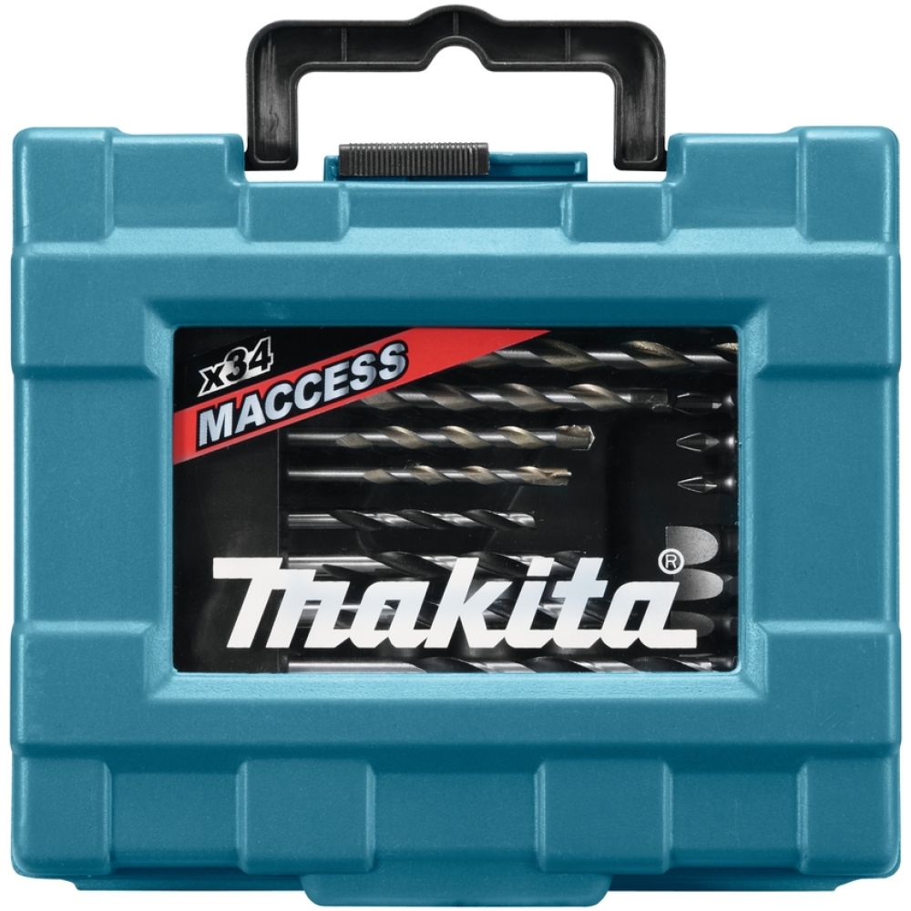 Наборы насадок Makita MACCESS, 34 предмета, D-36980