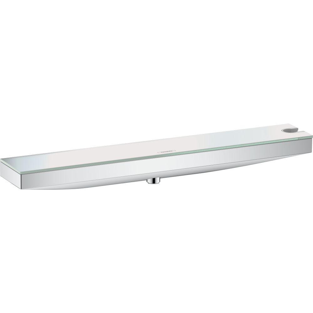 Шланговое подключение hansgrohe Rainfinity Porter 500 с полкой и держателем для душа справа 26858000, хром