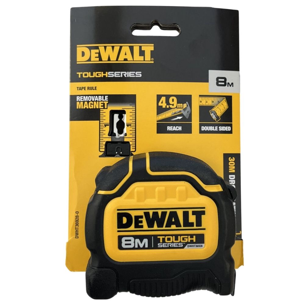 Рулетка DEWALT TOUGHSERIES DWHT36928-0, 8 м