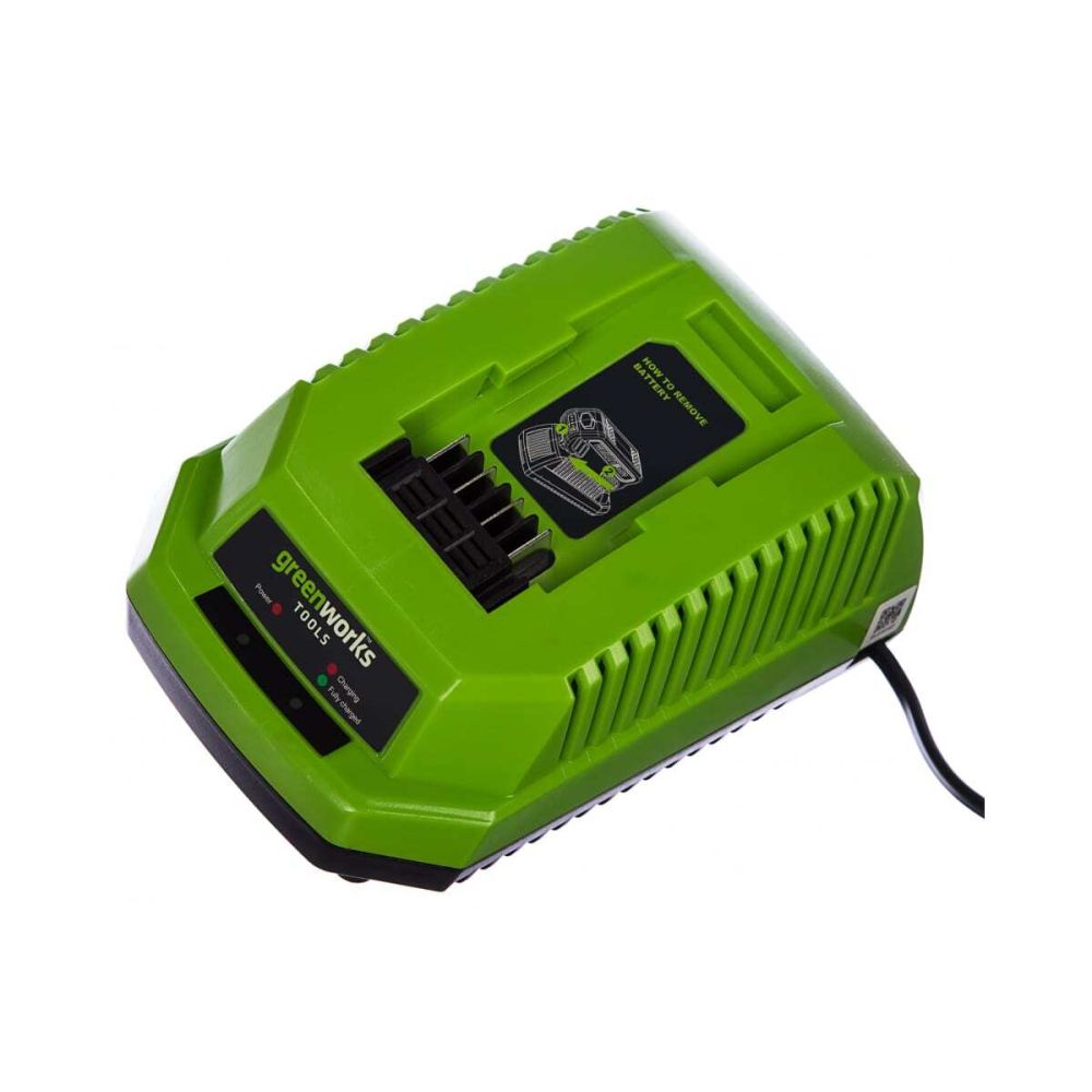 Зарядное устройство Greenworks G40C, 40 В, 1.9 А, 2904607