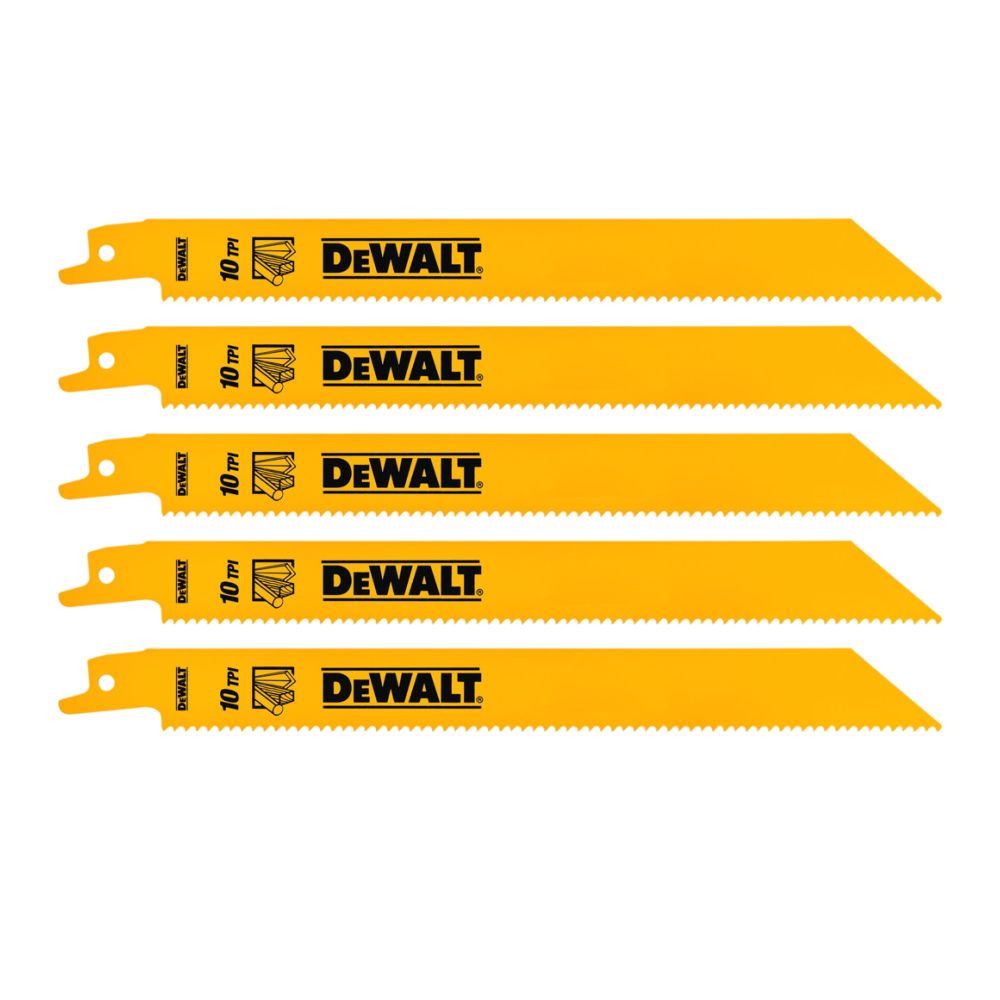 Набор пильных полотен DEWALT DT90383, для дерева, 5 шт. (DT90383-QZ)