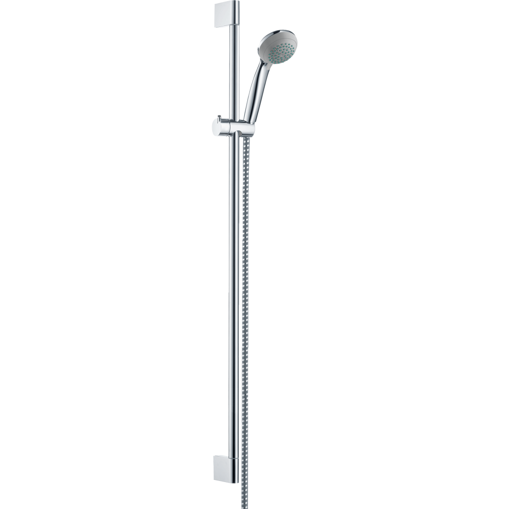 Душевой гарнитур hansgrohe Crometta 85 1jet Mono со штангой 90 см 27729000, хром