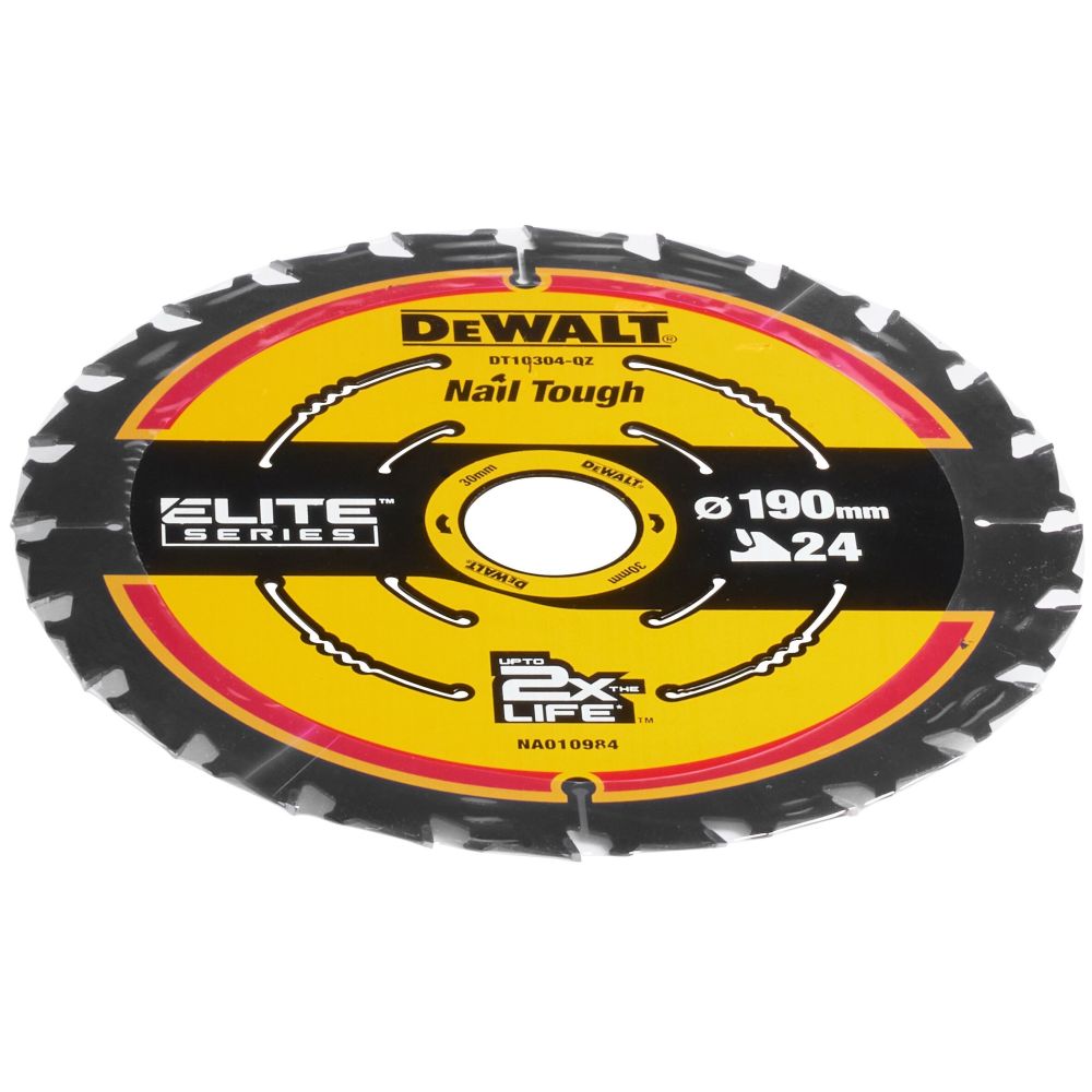 Пильный диск по дереву DEWALT DT10402, 190х30х1.65 мм (DT10402-QZ)