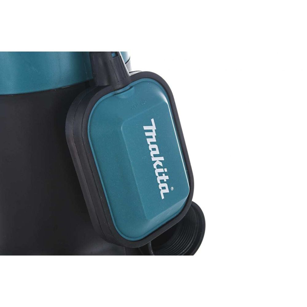 Дренажный насос Makita, погружной, для грязной воды, 1100 Вт, 240 л/мин, PF1010