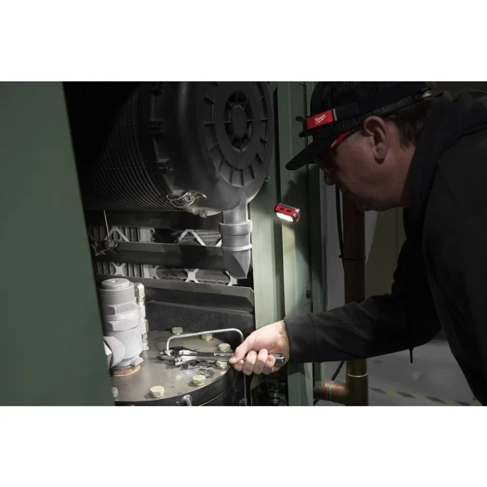 Аккумуляторный налобный фонарь Milwaukee IR HL450, 450 лм, со встроенным АКБ, 4933478587