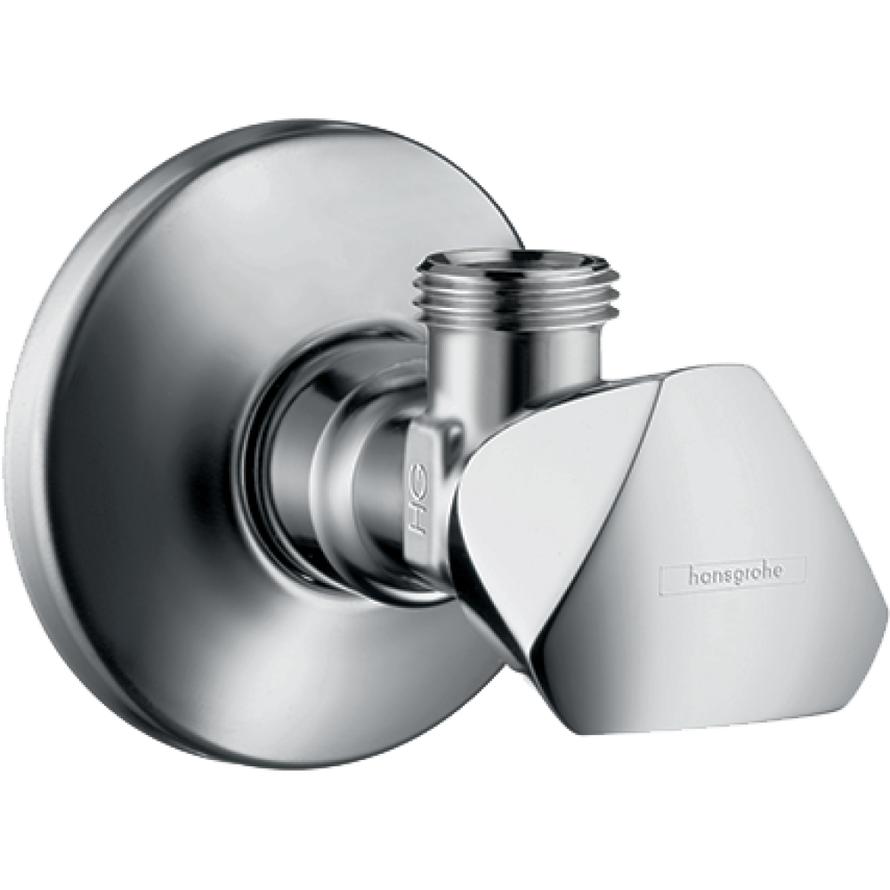 Вентиль угловой hansgrohe 3/8 13902000, хром