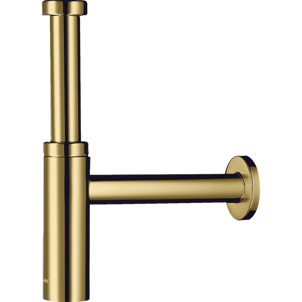 Сифон для раковины hansgrohe Flowstar S дизайнерский 52105990, полированное золото