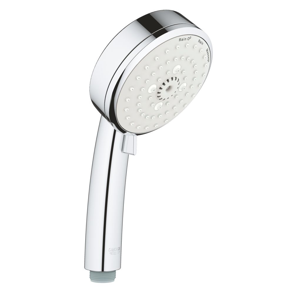 Ручной душ GROHE Tempesta Cosmopolitan 100, 3 режима, хром/серый (27572002)