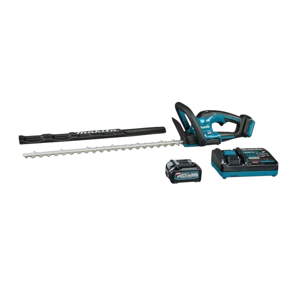 Аккумуляторный кусторез Makita UH021GD101, 40 В, 60 см, 4200 ход/мин, с АКБ 2.5 Ач и ЗУ