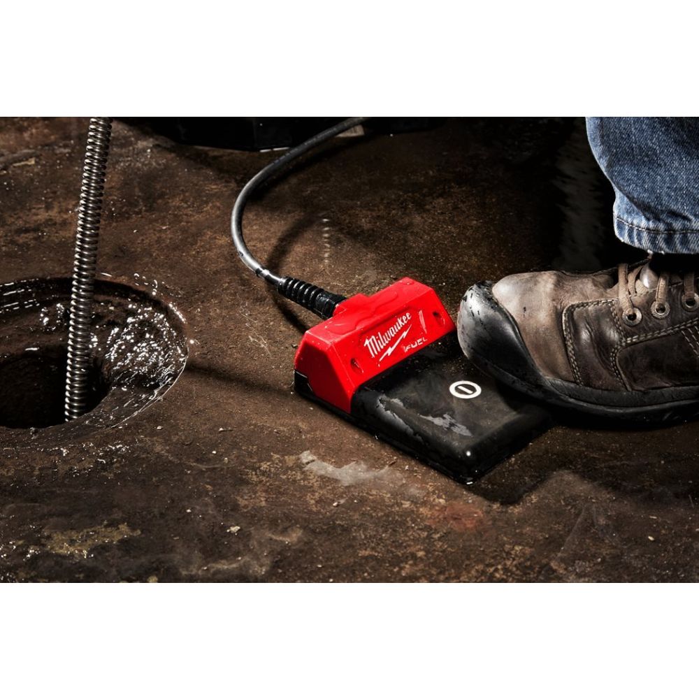 Аккумуляторная прочистная машина Milwaukee M18 FFSDC13-0, с тросиком, 18 В, до 15 м, без АКБ и ЗУ, 4933459708