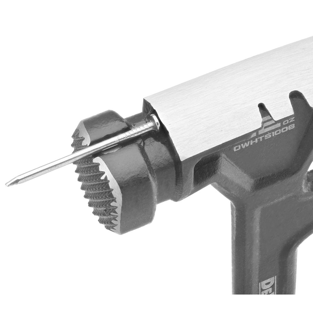 Демонтажный молоток с прямым заострённым гвоздодёром DEWALT TOUGHSERIES, 624 г (DWHT51008-0)