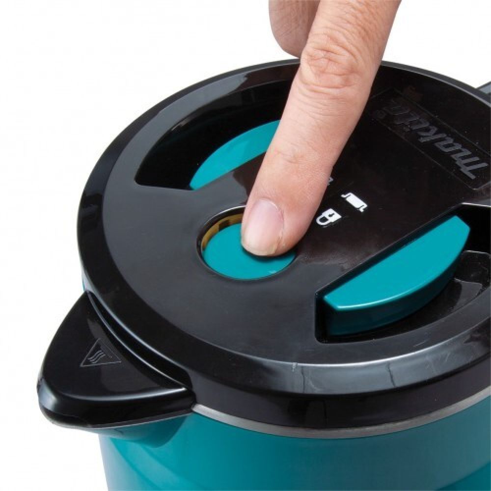 Аккумуляторный чайник Makita, 36 В, 800 мл, без АКБ и ЗУ, DKT360Z