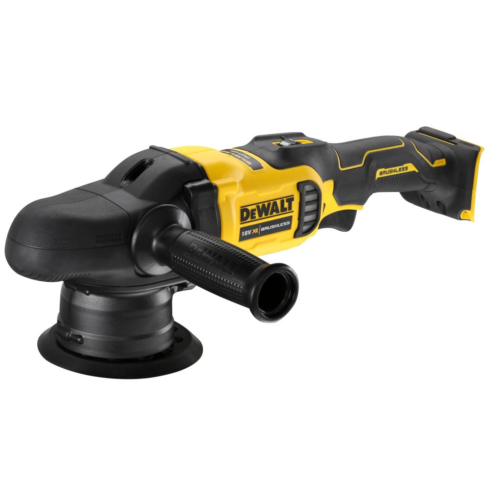 Аккумуляторная полировальная машина DEWALT DCM848N, 18 В, 125 мм, 5500 кол/мин, без АКБ и ЗУ (DCM848N-XJ)