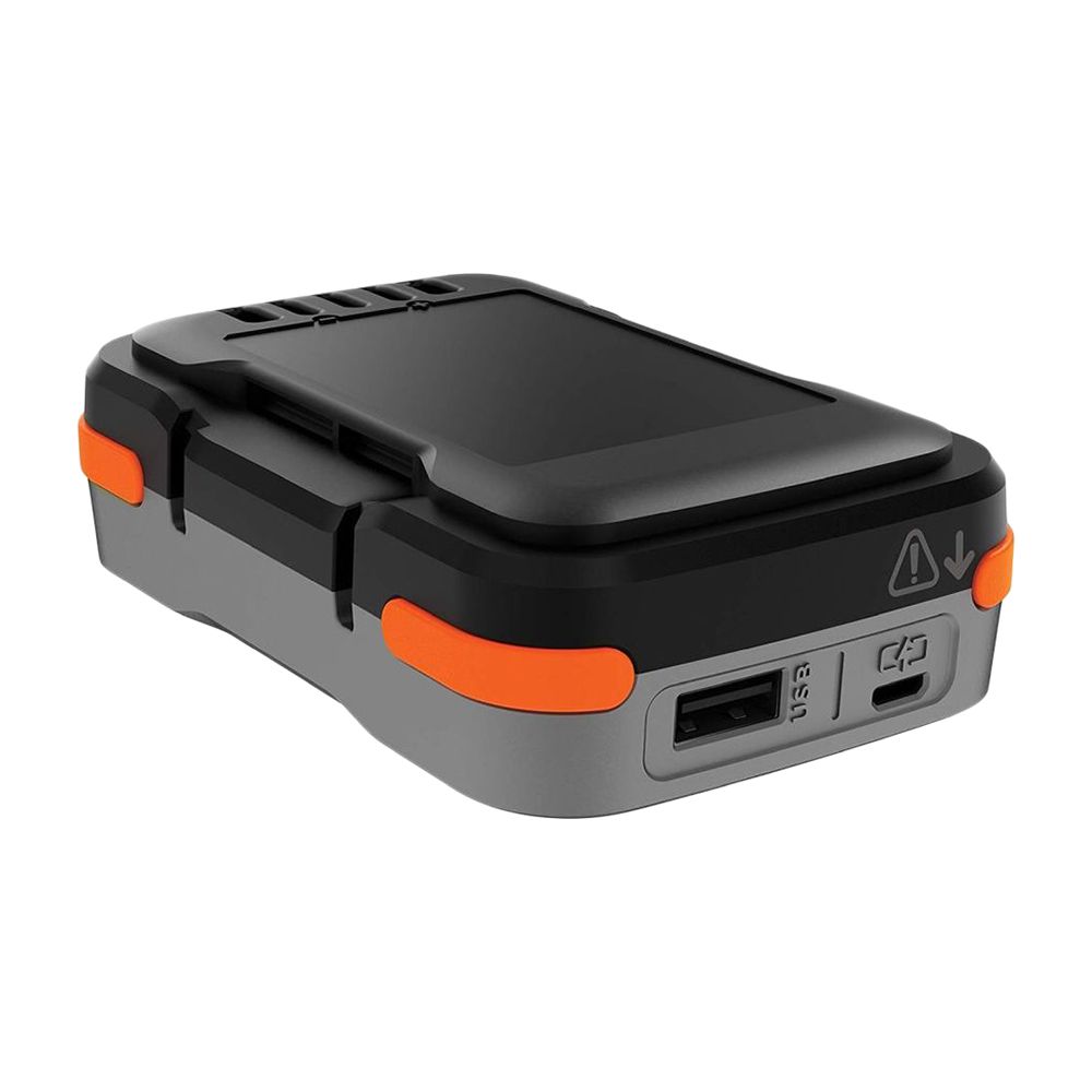 Аккумулятор BLACK+DECKER GoPak, Li-Ion, c возможностью использования в качестве PowerBank, 12 В, 1.5 Ач, BDCB12B