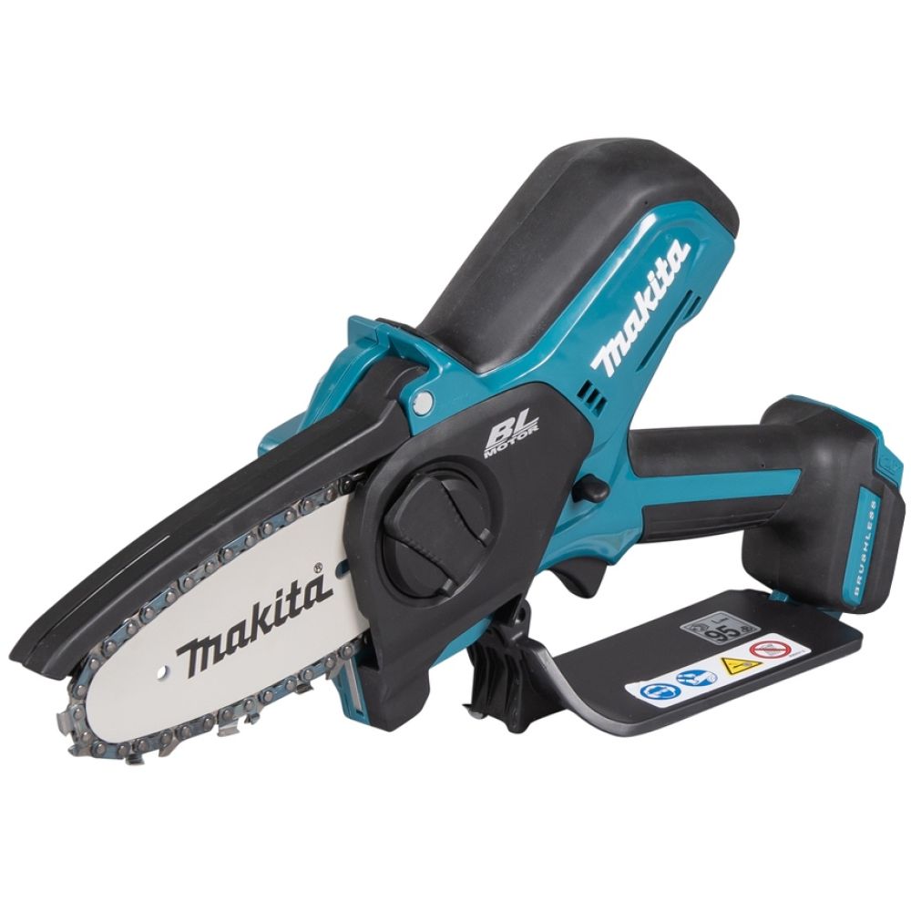 Аккумуляторный набор садовой техники Makita, 12 В: цепная пила UC100 + воздуходув UB101, с АКБ 2 Ач и ЗУ